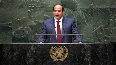 الرئيس السيسي يلقي غداً كلمة مصر أمام الجمعية العامة للأمم المتحدة