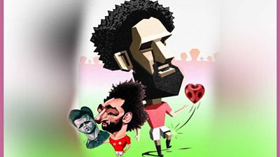 محمد صلاح على خطى 