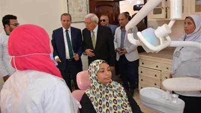 محافظ الدقهلية يفتتح وحدة طب الأسرة بالسلامية