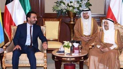 أمير الكويت يستقبل الحلبوسي..والصباح يؤكد دعم ومساندة بلاده للعراق