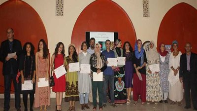 تخريج 17 فنانا من الدفعة الثامنة لبيت جميل للحرف التقليدية بالفسطاط