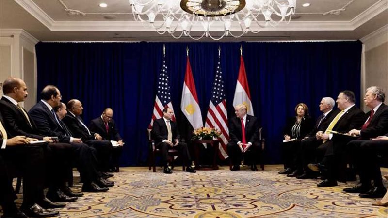 الرئيس السيسى يبحث