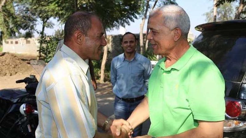 صدفة تجمع محافظ المنوفية