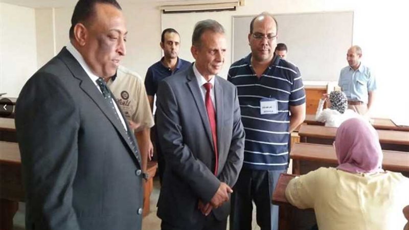 الشيخ يتفقد سير العملية