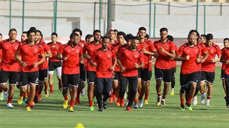 الأهلي يخوض مرانه