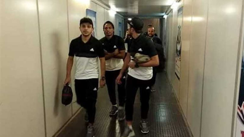 بعثة المصري تصل القاهرة