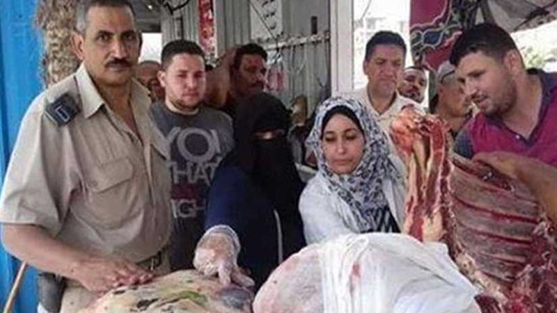 إعدام 22 كيلو لحم