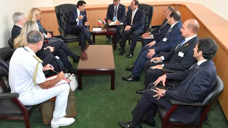 الرئيس السيسي يلتقي