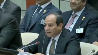 بث مباشر ..كلمة الرئيس السيسي أمام مجموعة الـ77