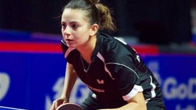 دينا مشرف تخسر من بطلة أوروبا فى كاس العالم لتنس الطاولة