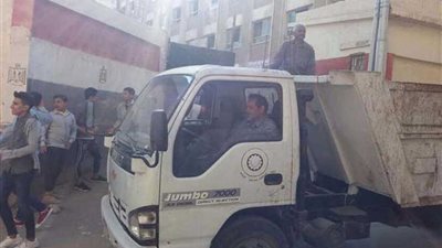 تفعيل منظومة النظافة الجديدة بطلخا