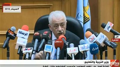 بث مباشر .. وزير التعليم يستعرض تفاصيل أول أسبوع عام دراسي