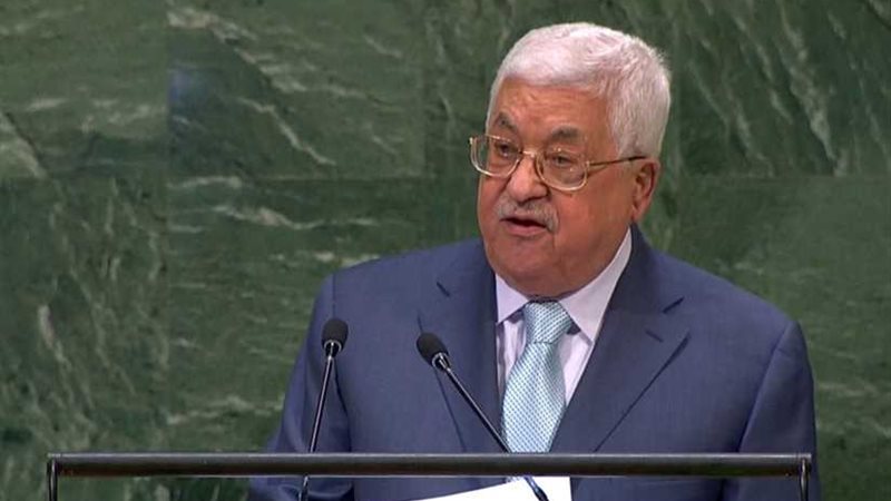 الرئيس الفلسطيني: