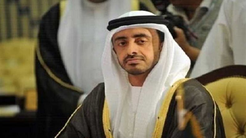 وزير خارجية الإمارات