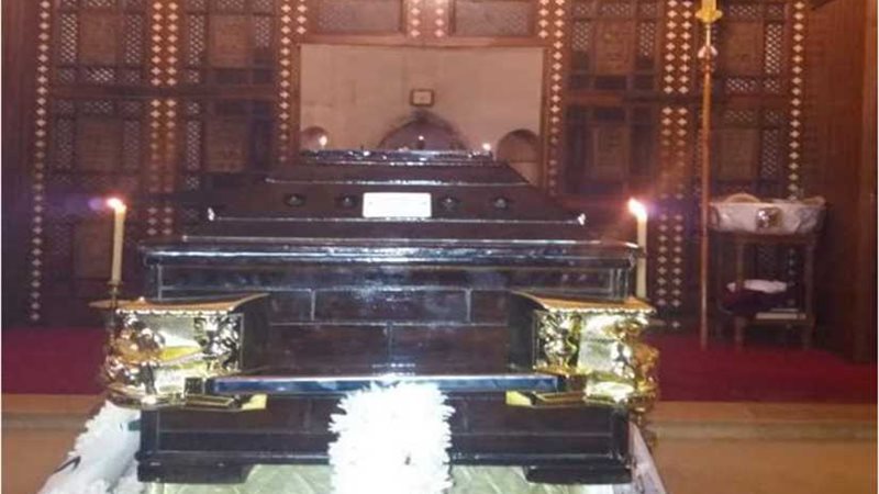 دفن الراهب زينون