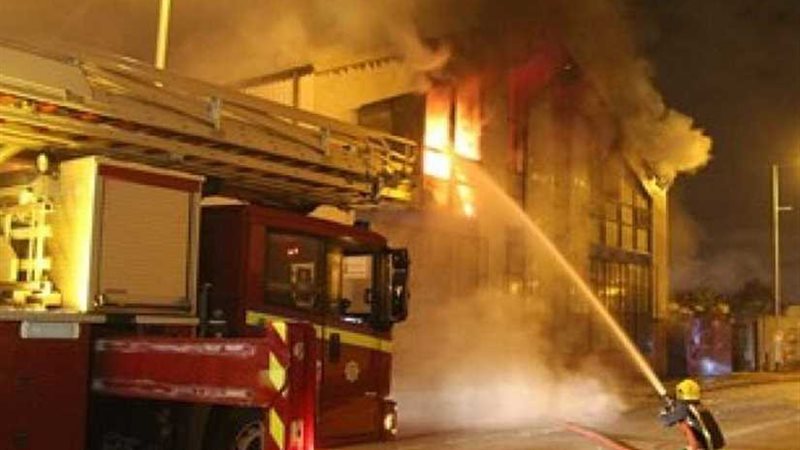 السيطرة على حريق