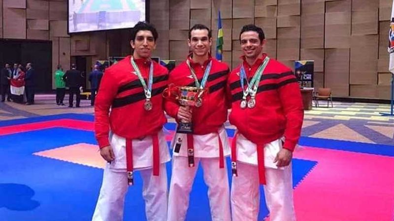 مصر تتوج بذهبية الكاتا