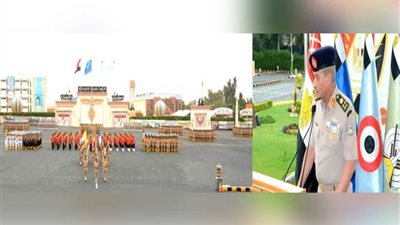 وزير الدفاع يشهد حفل تخرج الدفعة 154 من كلية الضباط الاحتياط ..صور