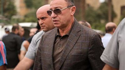 مجلس الأهلي ونجوم القلعة الحمراء في جنازة صفوت عبدالحليم.. صور