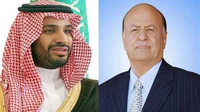 الرئيس اليمني يبحث مع ولي العهد السعودي الأوضاع التي يمر بها اليمن