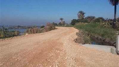 بدء تطوير مدخل مركز مغاغة الجنوبي شمال المنيا