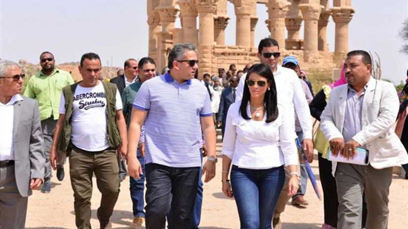 وزيرا الآثار والسياحة