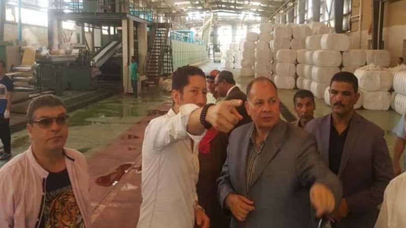 محافظ الفيوم يتفقد