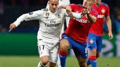 سسكا موسكو يفجر مفاجأة ويفوز على ريال مدريد بدوري ابطال أوروبا