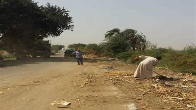 تنفيذ حملة نظافة مكبرة بـ4 قرى بأبو قرقاص