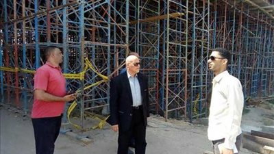 تنفيذ 40% من محور سمالوط بالمنيا ورئيس المدينة يتابع الأعمال