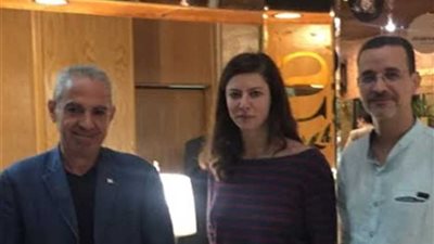 بالصور..الأمير أباظة يستقبل نجوم مهرجان الإسكندرية السينمائي