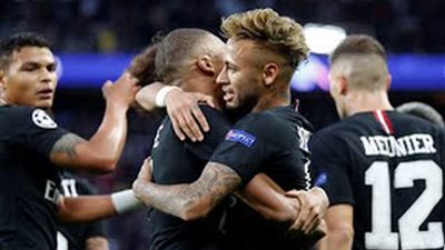 باريس سان جيرمان يسحق النجم الأحمر بنصف دستة أهداف في دوري أبطال أوروبا