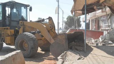 مراكز المنيا تواصل تنفيذ الموجة 11 من حملات استرداد أراضي الدولة