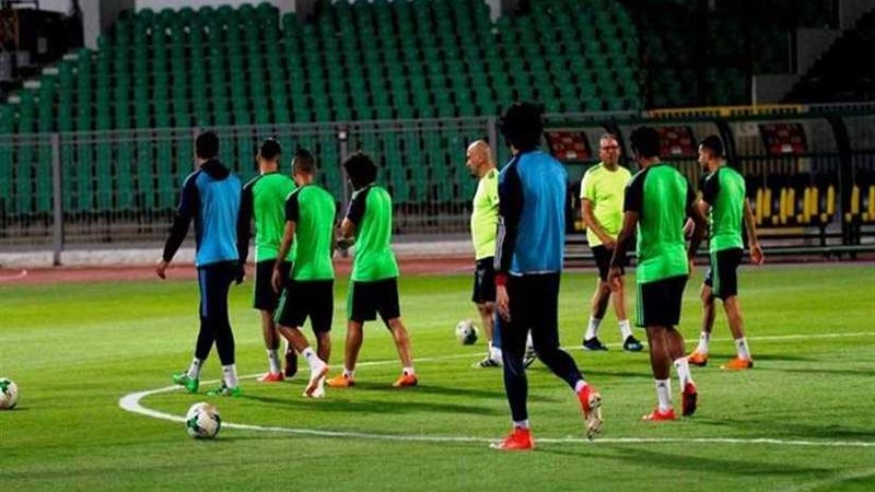 المصري يختتم استعداداته