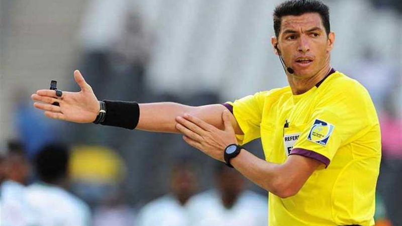 جريشة حكما لمباراة