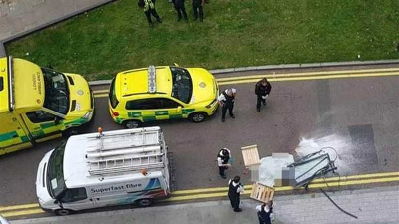 شباك يسحق أحد المشاة