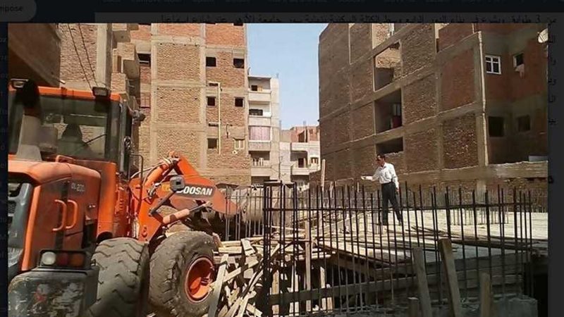 حي شرق أسيوط يزيل