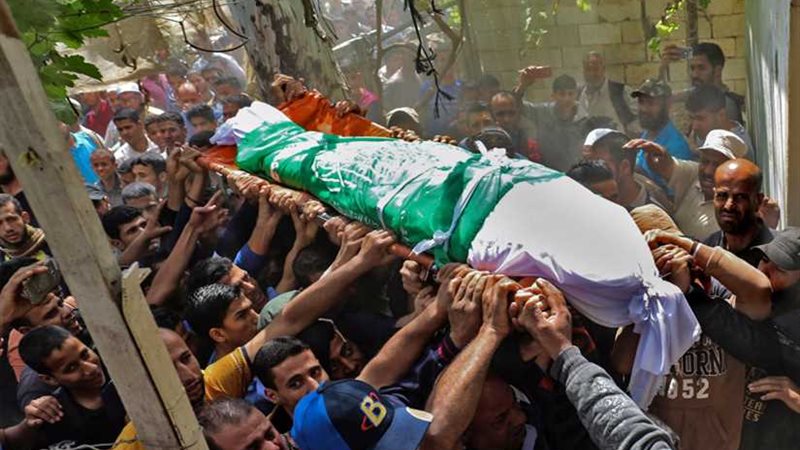 شهيد فلسطيني برصاص