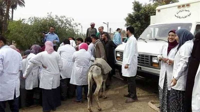 قوافل بيطرية مجانية