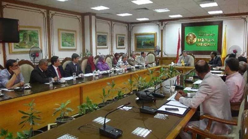 جامعة المنيا تستعد