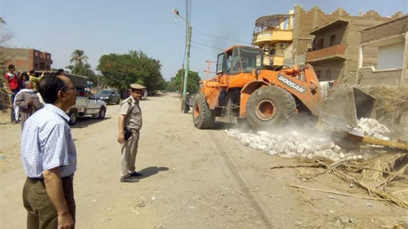 إزالة ٢٠٢ حالة تعدٍ