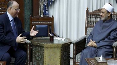 خلال لقائه شيخ الأزهر.. محافظ القاهرة: الإمام الأكبر رمز لكل المصريين