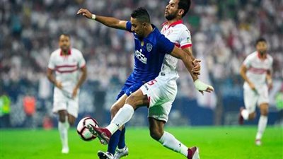 عمر خربين يسجل في مرمى الزمالك