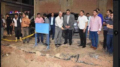 إعادة فتح طريق الاستاد و شوارع منطقة خلف النادي بدمنهور