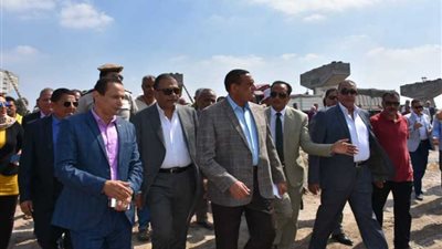 محافظ البحيرة يفتتح مدرسة محمد مبروك بـ