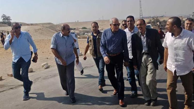 جولة لمحافظ الجيزة