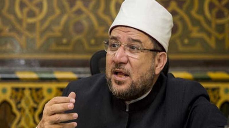 وزير الأوقاف: حرب