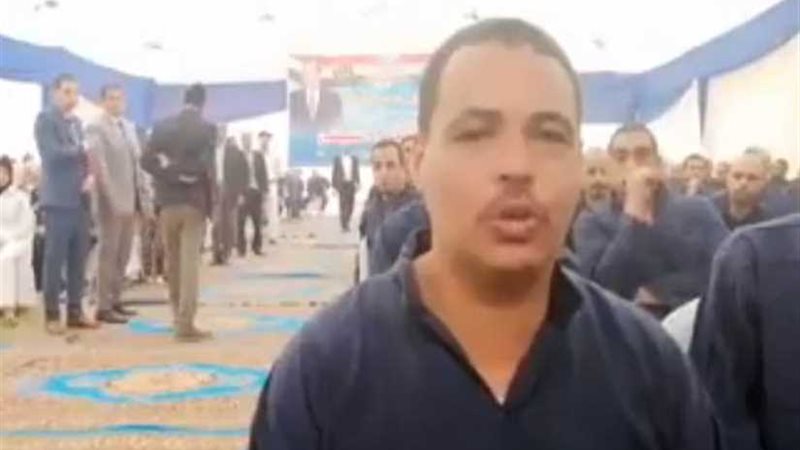 غارم للسيسي بعد الإفراج