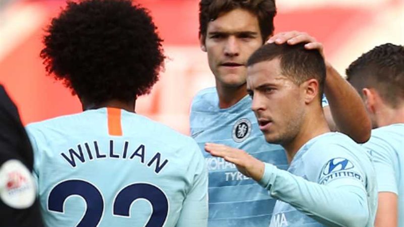 تشيلسي يتصدر الدوري