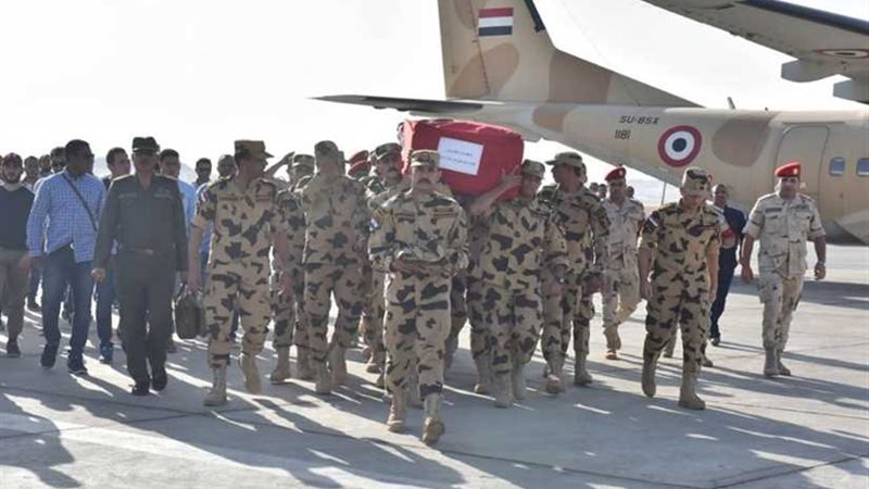 جنازة عسكرية لشهيد